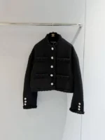 Женский жакет Chanel чёрного цвета, артикул 347211