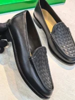 Женские лоферы Bottega Veneta чёрного цвета, артикул 347218 — фото 2