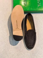 Женские лоферы Bottega Veneta коричневого цвета, артикул 347219 — фото 5