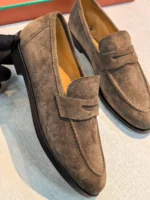 Женские лоферы Loro Piana коричневого цвета, артикул 347224 — фото 3