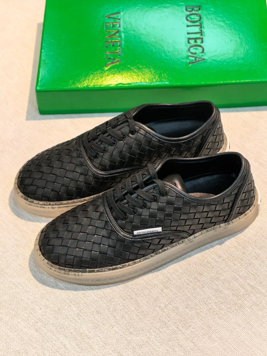 347236_1 Женские кеды Bottega Veneta чёрного цвета, артикул 347236