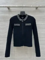 Женский кардиган Valentino чёрного цвета, артикул 347246