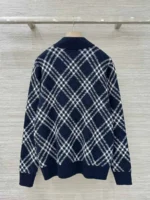 Женский бомбер Burberry тёмно-синего цвета, артикул 347251 — фото 2