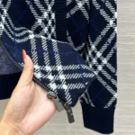 Женский бомбер Burberry тёмно-синего цвета, артикул 347251 — фото 6