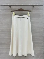 Женская юбка Chanel белого цвета, артикул 347254