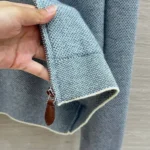 Женский спортивный костюм Loro Piana синего цвета, артикул 347258 — фото 8