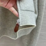 Женский спортивный костюм Loro Piana серого цвета, артикул 347259 — фото 7