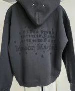 Мужская кофта на молнии Maison Margiela чёрного цвета, артикул 347264 — фото 3