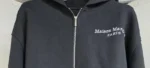Мужская кофта на молнии Maison Margiela чёрного цвета, артикул 347264 — фото 4