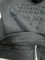 Мужская кофта на молнии Maison Margiela чёрного цвета, артикул 347264 — фото 6