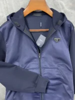 Мужской спортивный костюм Prada тёмно-синего цвета, артикул 347280 — фото 7
