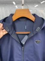 Мужской спортивный костюм Prada тёмно-синего цвета, артикул 347280 — фото 8