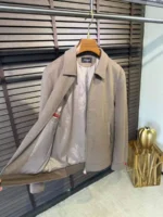 Мужская куртка Kiton бежевого цвета, артикул 347293 — фото 3