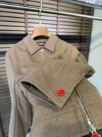 Мужская куртка Kiton бежевого цвета, артикул 347293 — фото 7