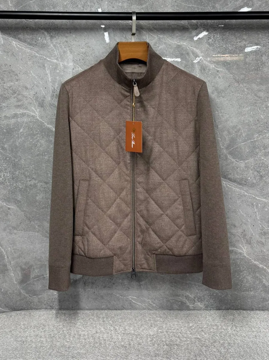 Куртка с вязанными рукавами LORO PIANA