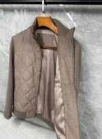 Мужская куртка Loro Piana коричневого цвета, артикул 347296 — фото 3
