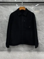 Мужская куртка Loro Piana чёрного цвета, артикул 347297