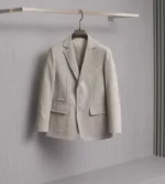 Мужской пиджак Zegna бежевого цвета, артикул 347300