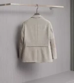 Мужской пиджак Zegna бежевого цвета, артикул 347300 — фото 2