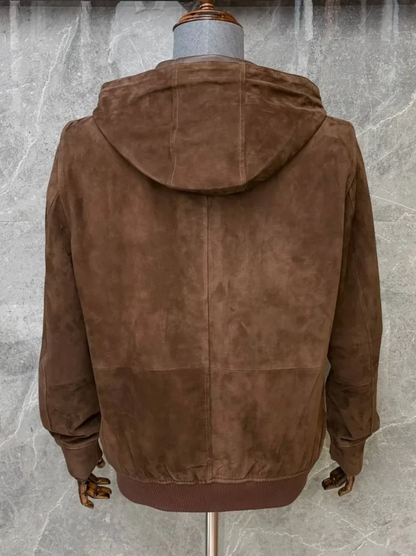 Замшевая куртка BRUNELLO CUCINELLI — фото 2