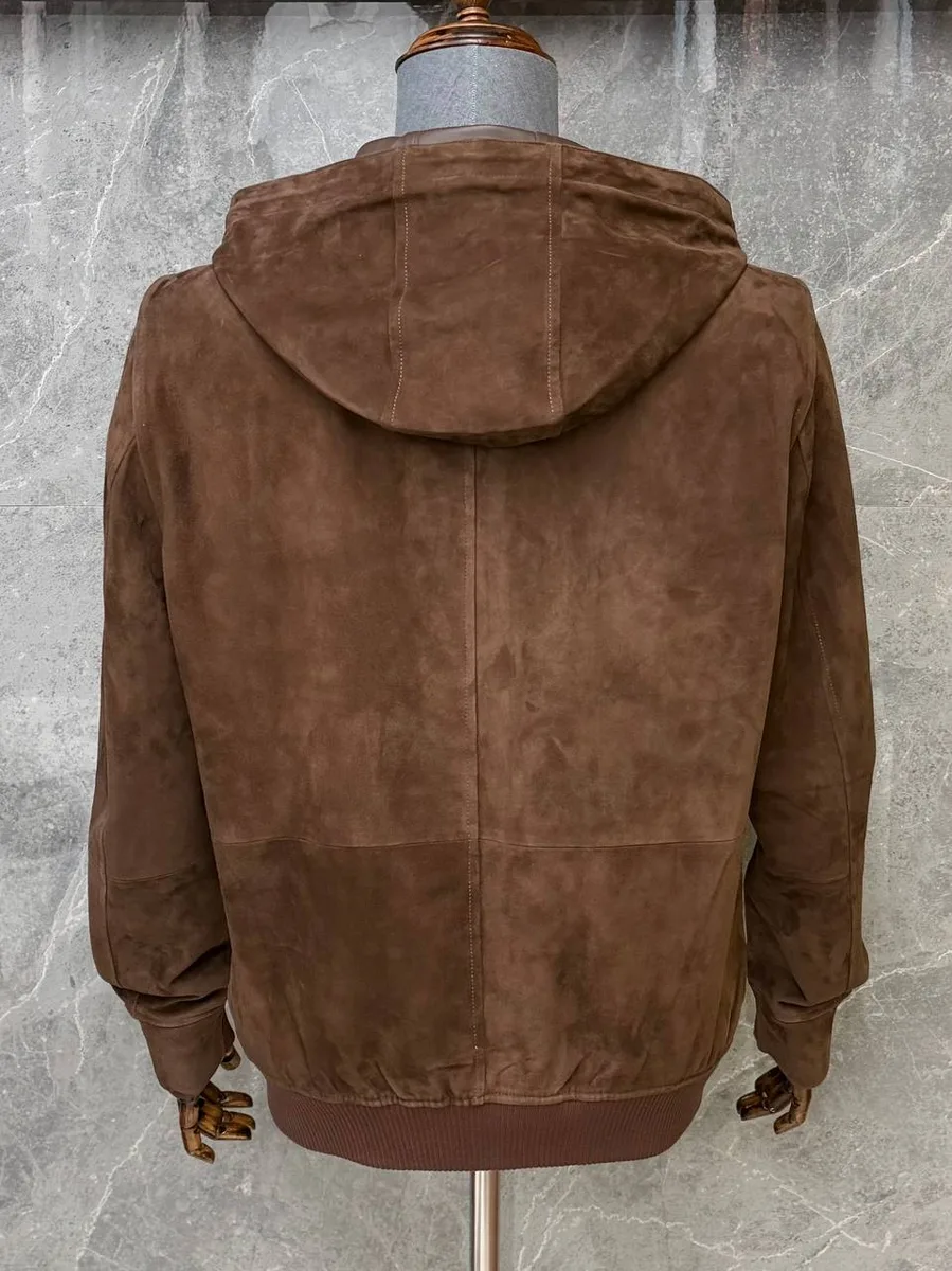 Замшевая куртка BRUNELLO CUCINELLI — фото 2
