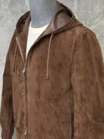 Мужская куртка Brunello Cucinelli коричневого цвета, артикул 347310 — фото 5