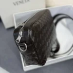 Мужская сумка мессенджер Bottega Veneta коричневого цвета, артикул 347312 — фото 3
