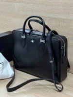 Мужской портфель MONTBLANC чёрного цвета, артикул 347314 — фото 3