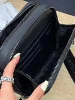 Мужская сумка мессенджер Dior чёрного цвета, артикул 347322 — фото 5