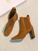 Женские ботильоны Dior коричневого цвета, артикул 347334 — фото 3