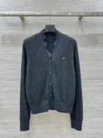 Женский кардиган Hermes серого цвета, артикул 347343