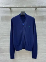 Женский кардиган Hermes тёмно-синего цвета, артикул 347345