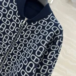 Женский бомбер Hermes тёмно-синего цвета, артикул 347349 — фото 4