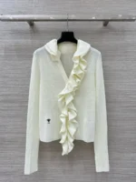 Женский кардиган Dior белого цвета, артикул 347359