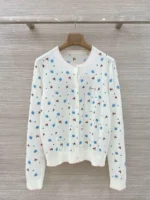 Женский кардиган Dior белого цвета, артикул 347371