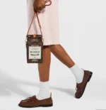 Мужская сумка мессенджер Louis Vuitton коричневого цвета, артикул 347380 — фото 3