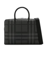Мужской портфель Burberry серого цвета, артикул 347387