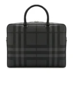 Мужской портфель Burberry серого цвета, артикул 347387 — фото 2