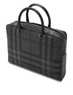 Мужской портфель Burberry серого цвета, артикул 347387 — фото 3