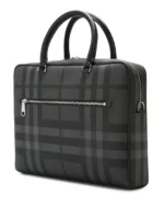 Мужской портфель Burberry серого цвета, артикул 347387 — фото 4