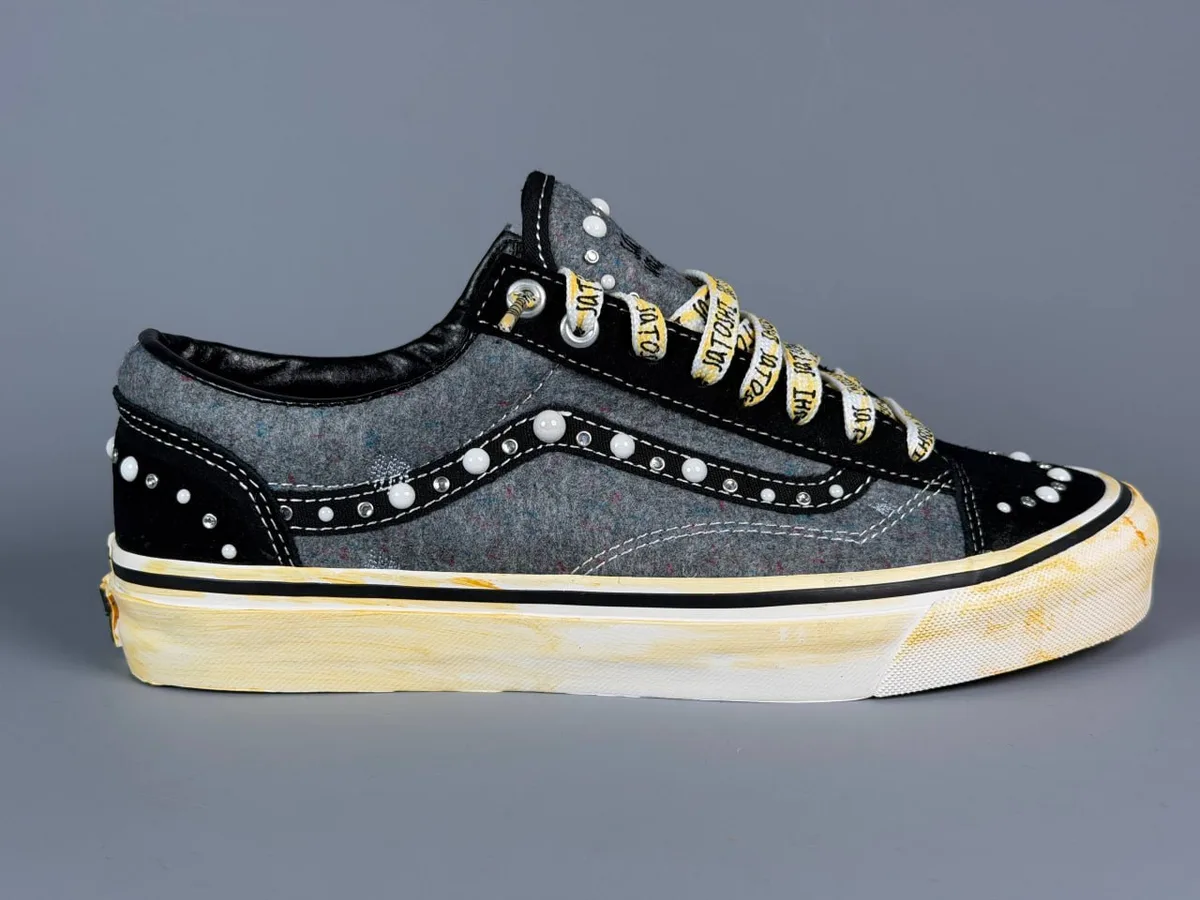 Кеды Satoshi Nakamoto x OTW by Vans Old Skool 36 “Speckled Moving Blanket” — фото 2
