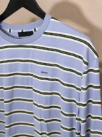 Мужской лонгслив Prada голубого цвета, артикул 347440 — фото 3