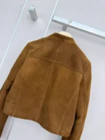 Женская куртка Miu Miu коричневого цвета, артикул 347449 — фото 2