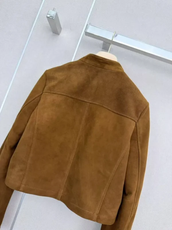Замшевая куртка MIU MIU — фото 2