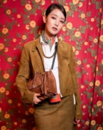 Женская куртка Miu Miu коричневого цвета, артикул 347449 — фото 7