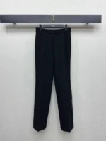 Женские брюки Dior чёрного цвета, артикул 347451