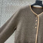 Женский костюм Loro Piana коричневого цвета, артикул 347492 — фото 6