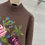 Женский свитер Ralph Lauren коричневого цвета, артикул 347495 — фото 5