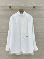 Женская рубашка Chanel белого цвета, артикул 347501