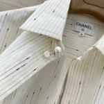 Женская рубашка Chanel белого цвета, артикул 347502 — фото 8